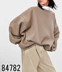 84782 Байки, толстовки м/ж  демисезон КРЕМ, Дубай, кг